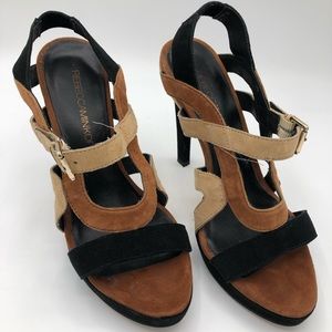 Rebecca Minkoff size 6M real leather heals